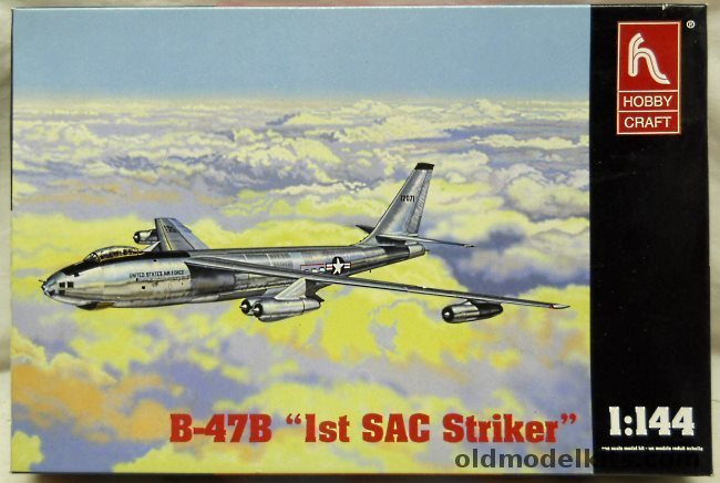 Hobby Craft 1/144 Boeing B-47B Stratojet SAC, HC1250 plastic model kit